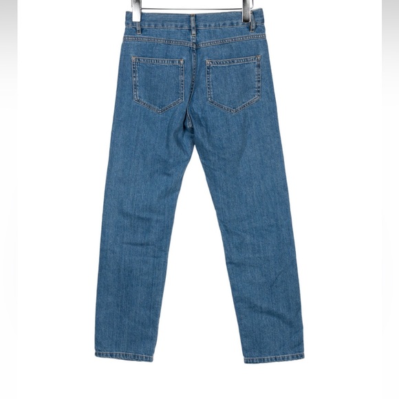 NWT JOSEPH Blue Stretch Denim Jeans Button Front Fly - Picture 5 of 11